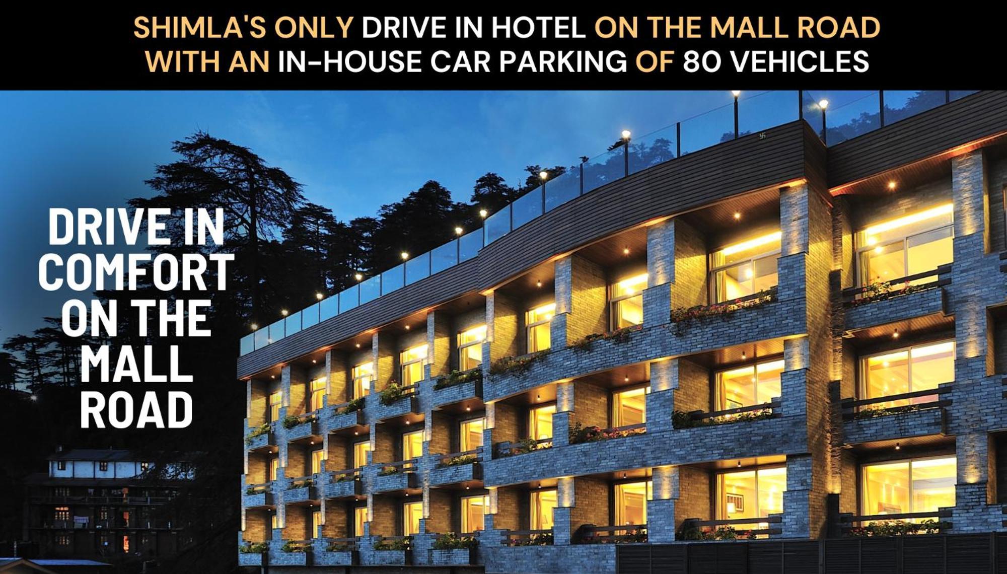 Marina- Shimla First Designer Boutique Hotel Bagian luar foto