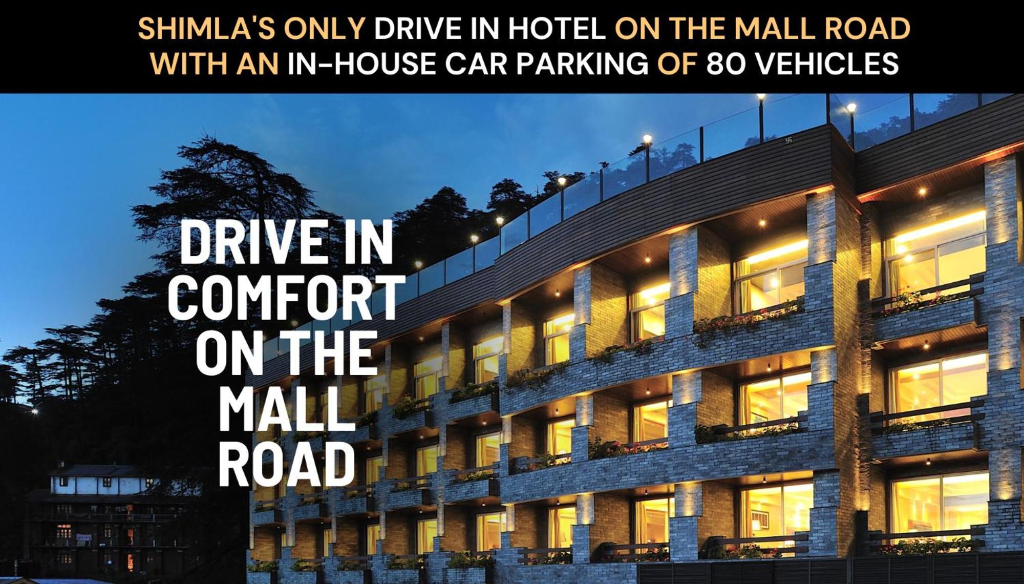 Marina- Shimla First Designer Boutique Hotel Bagian luar foto